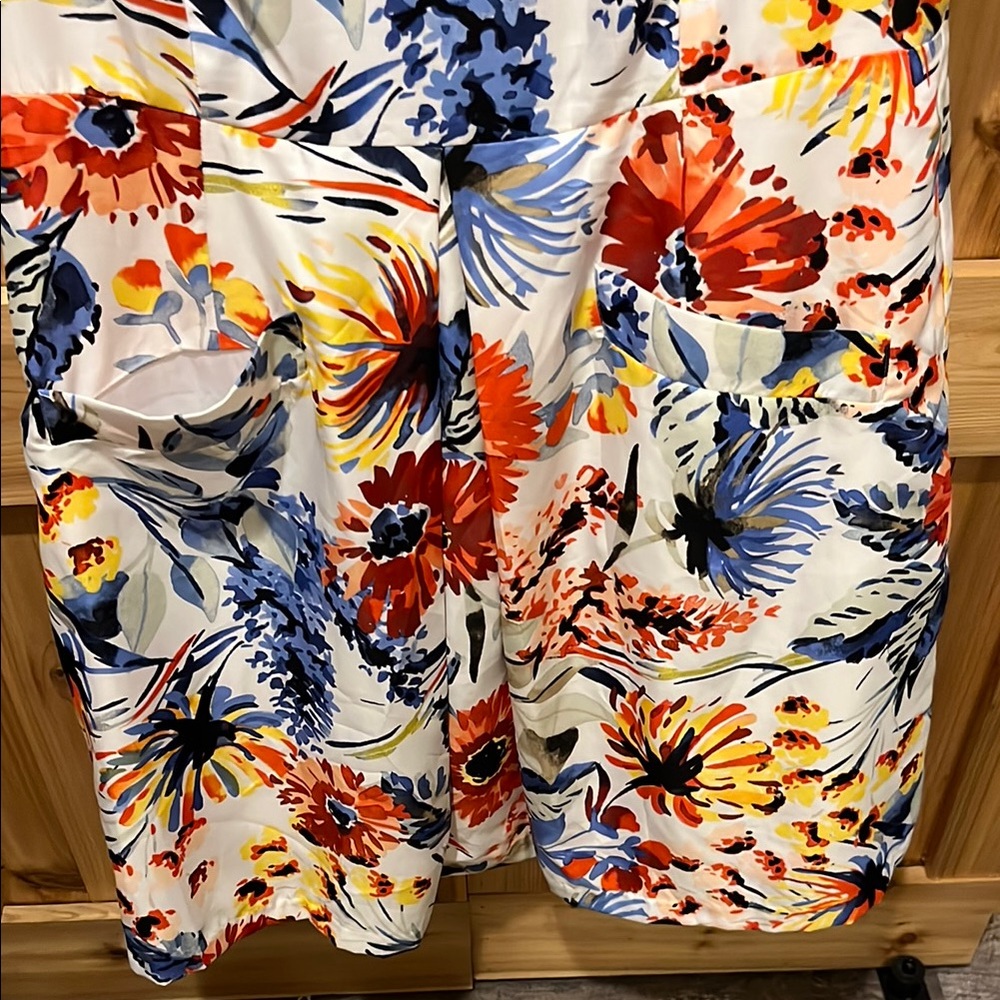 Donna Morgan Floral Print Midi Dress - Picture 5 of 8